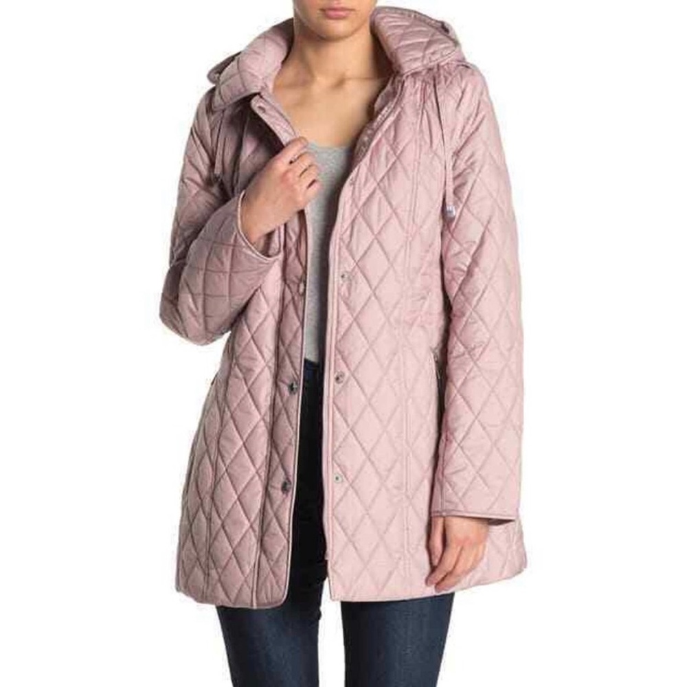 Missy Quilted Belted Hooded